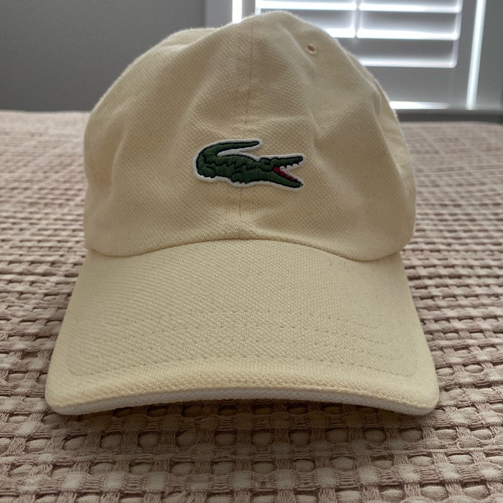 Lacoste women’s yellow cap
